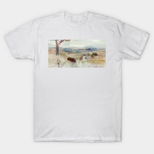 Dandenongs from Heidelberg by Charles Conder T-Shirt